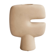 Vase en céramique sable mini Tribal - 101 Copenhagen - The Cool Republic