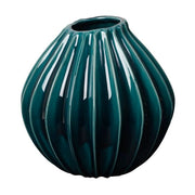 Vase en céramique turquoise 25cm Wide - Broste Copenhagen