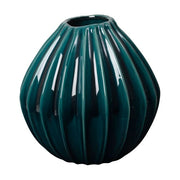 Vase en céramique turquoise 30cm Wide - Broste Copenhagen