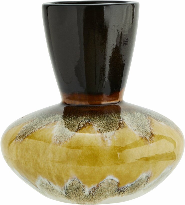 Vase en grès 22 x 23 cm - Madam Stoltz - The Cool Republic