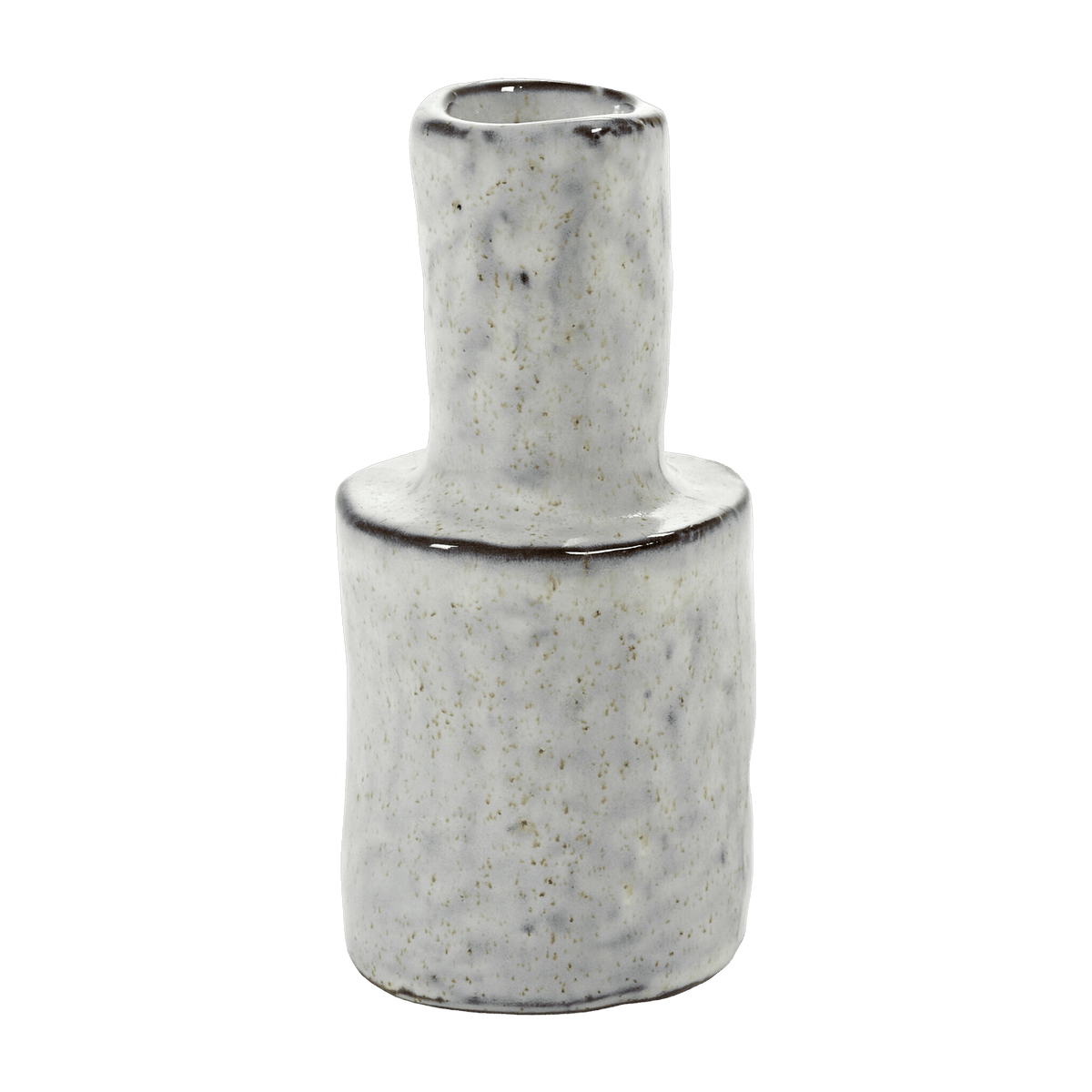Vase en grès blanc 11 cm Héléna - Serax - The Cool Republic