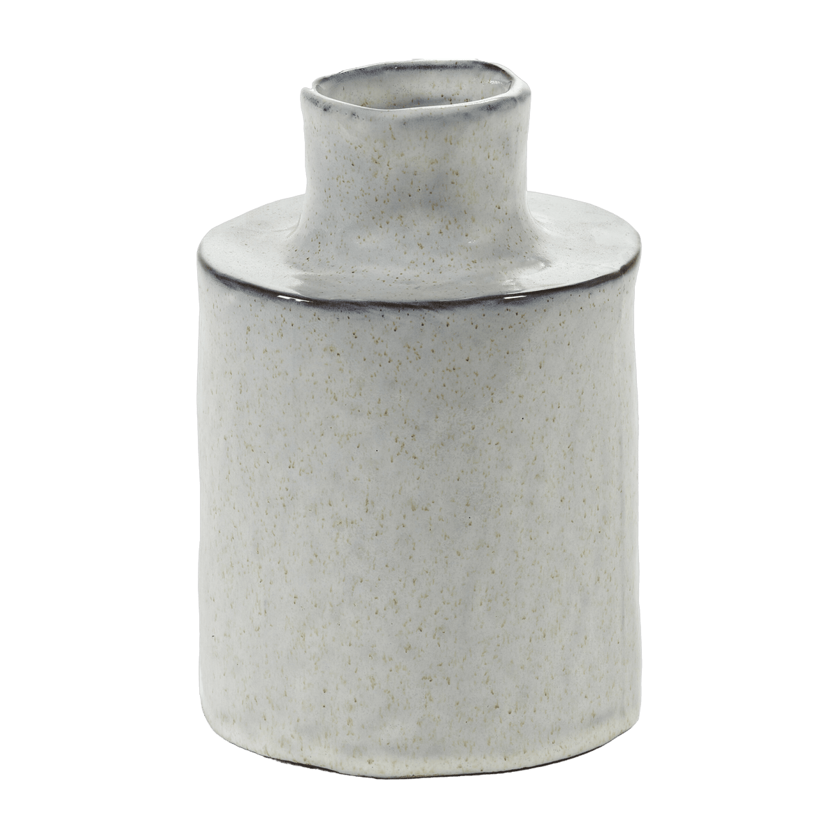 Vase in white stoneware 15 cm Helena - Serax - The Cool Republic