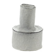 Vase en grès blanc 19 cm Héléna - Serax - The Cool Republic