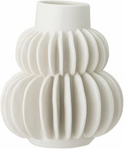 Vase en grès blanc Halfdan - Bloomingville - The Cool Republic