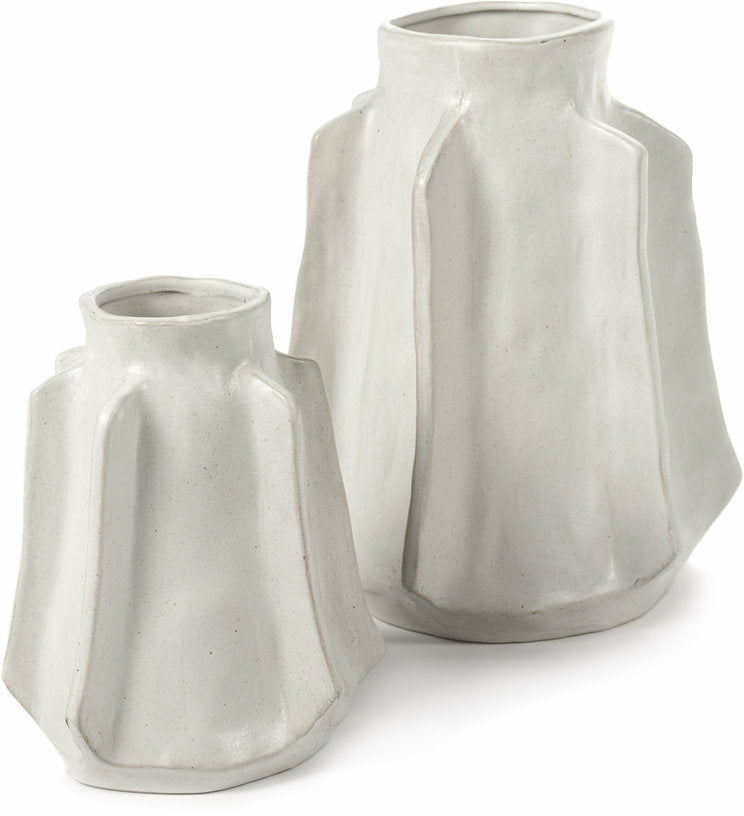 Vase en grès blanc L BILLY 01 - Serax - The Cool Republic