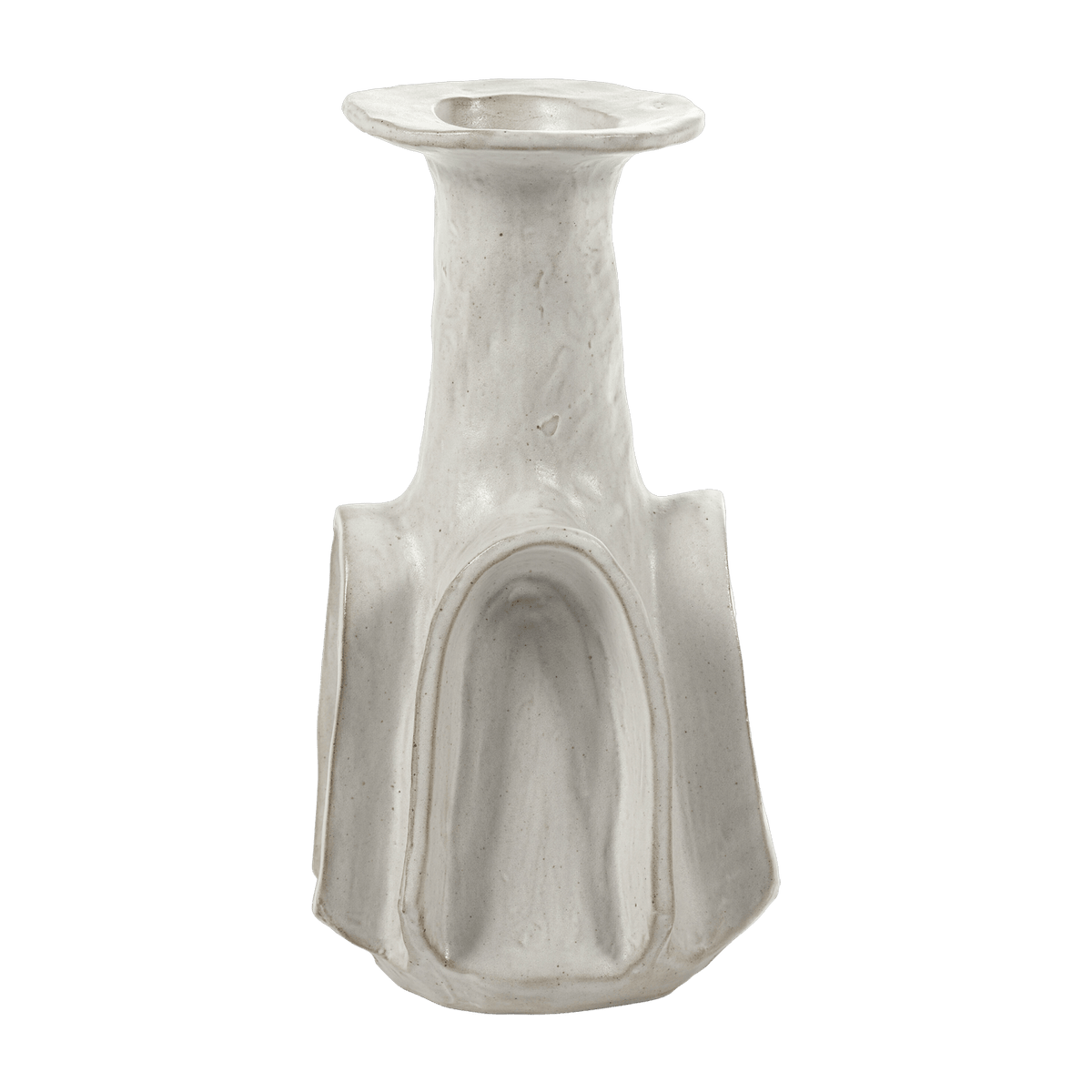 Vase en grès blanc L BILLY 02 - Serax - The Cool Republic