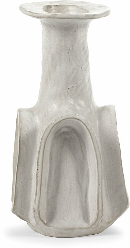 Vase en grès blanc L BILLY 02 - Serax - The Cool Republic