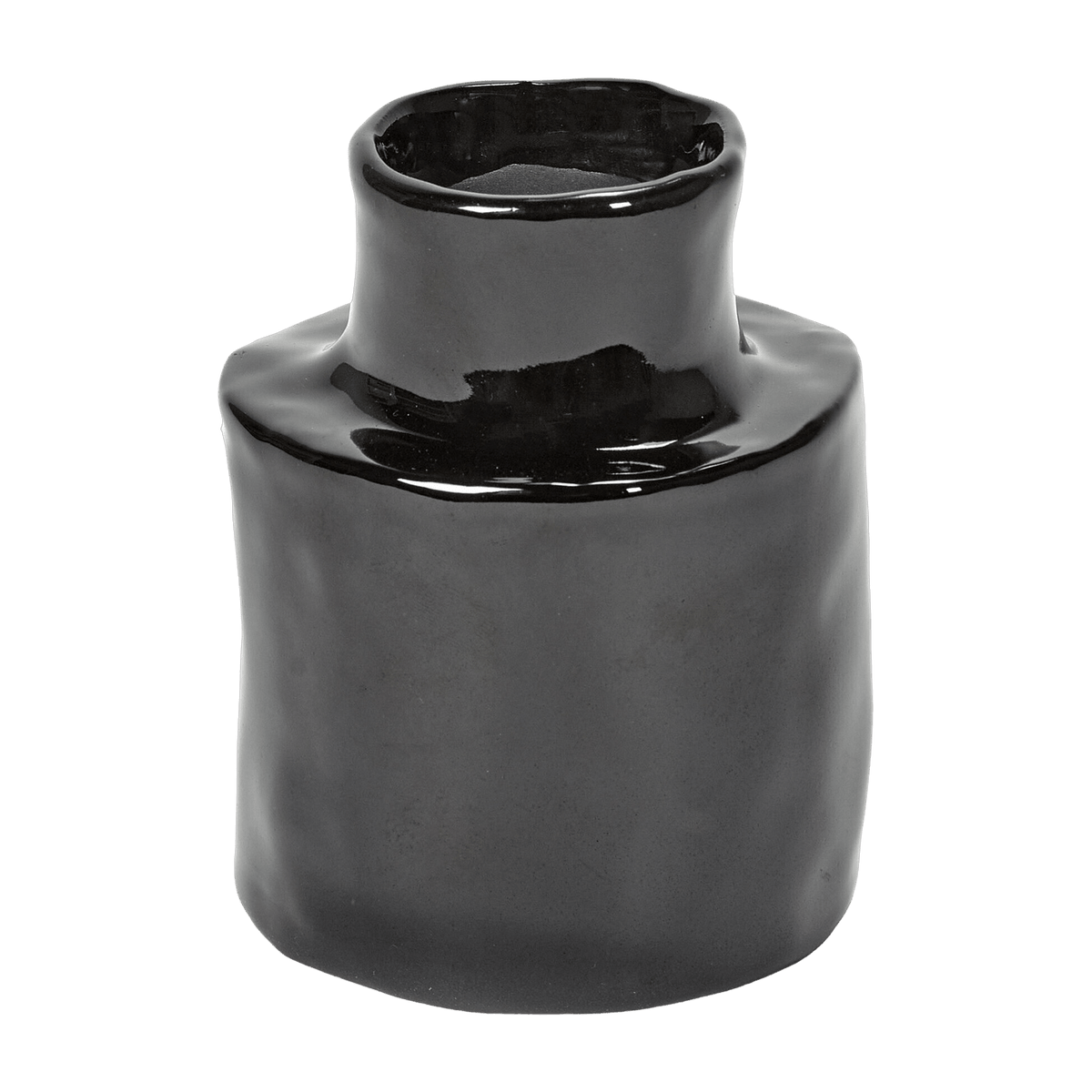 Vase in black stoneware 7 cm Helena - Serax - The Cool Republic