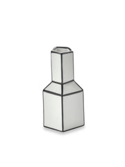 Vase en porcelaine blanc et noir 6,3x12cm Carte Blanche - Serax - The Cool Republic