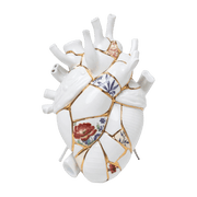 Vase in porcelain Love in Bloom Kintsugi - Seletti - The Cool Republic