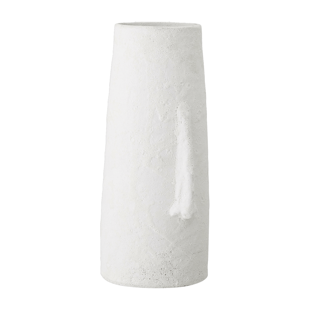 Vase en terracotta blanc Berican - Bloomingville - The Cool Republic