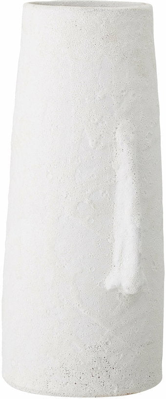 Vase en terracotta blanc Berican - Bloomingville - The Cool Republic