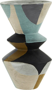 Vase en terracotta bleue - Madam Stoltz - The Cool Republic