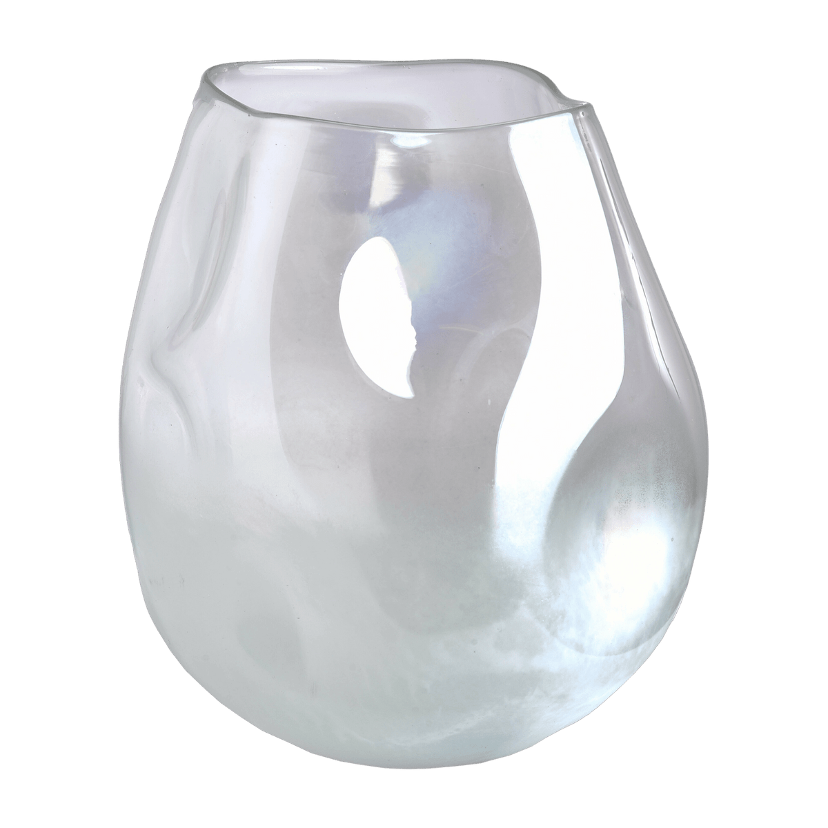 Vase en verre 20,5 cm Collision - Pols Potten - The Cool Republic