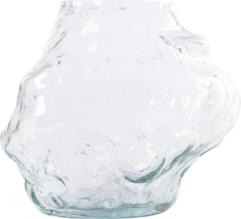 Vase en verre 24,5 cm Cloud HK Objects - HKliving - The Cool Republic