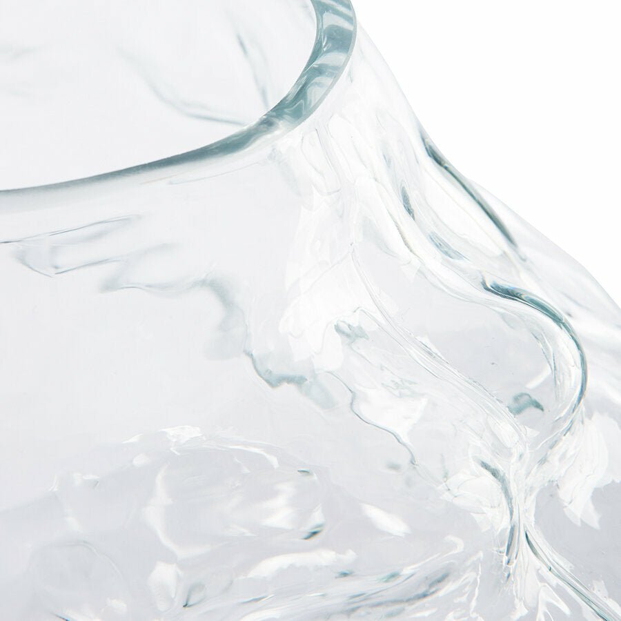 Vase en verre 24,5 cm Cloud HK Objects - HKliving - The Cool Republic
