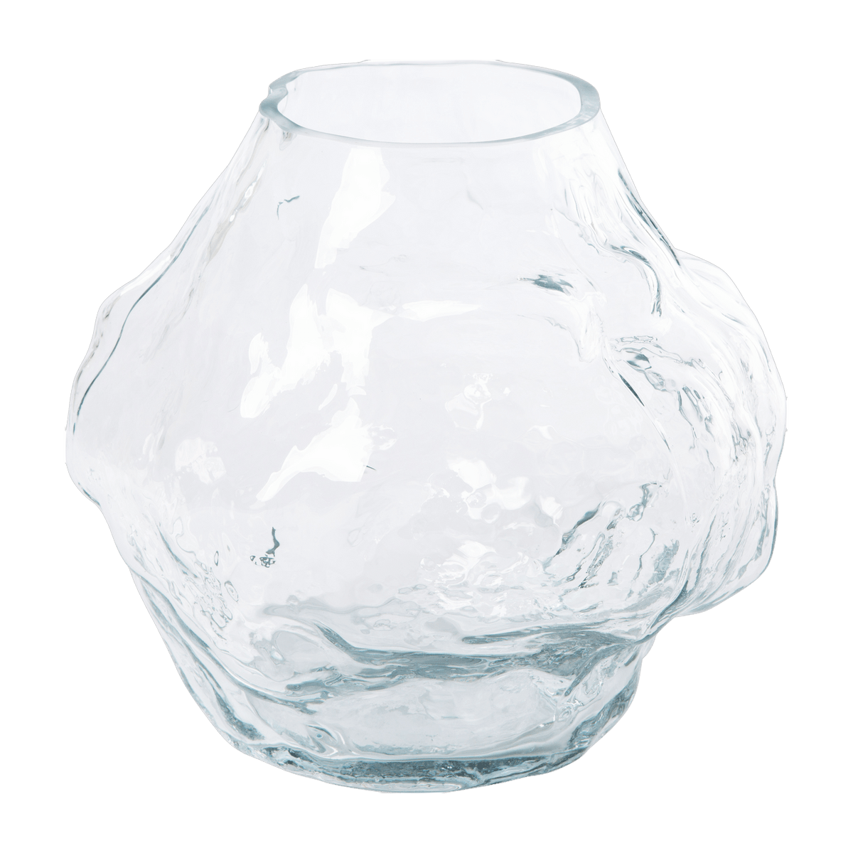 Vase en verre 24,5 cm Cloud HK Objects - HKliving - The Cool Republic