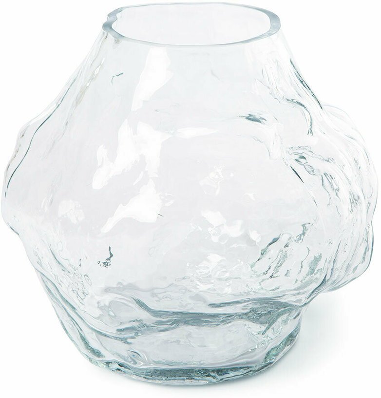 Vase en verre 24,5 cm Cloud HK Objects - HKliving - The Cool Republic