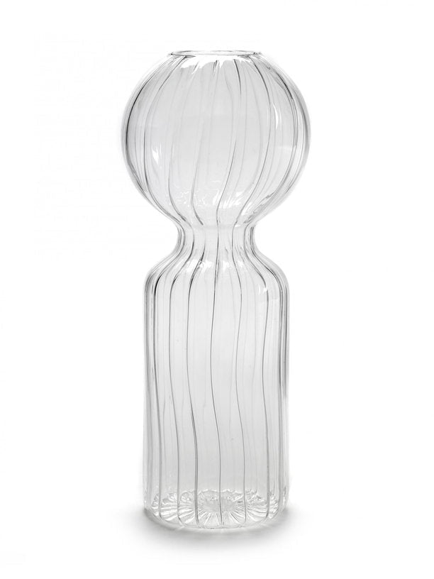 Vase en verre 25 cm Iki Doll - Serax - The Cool Republic