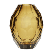 Facet Vase Amber - Hübsch - The Cool Republic