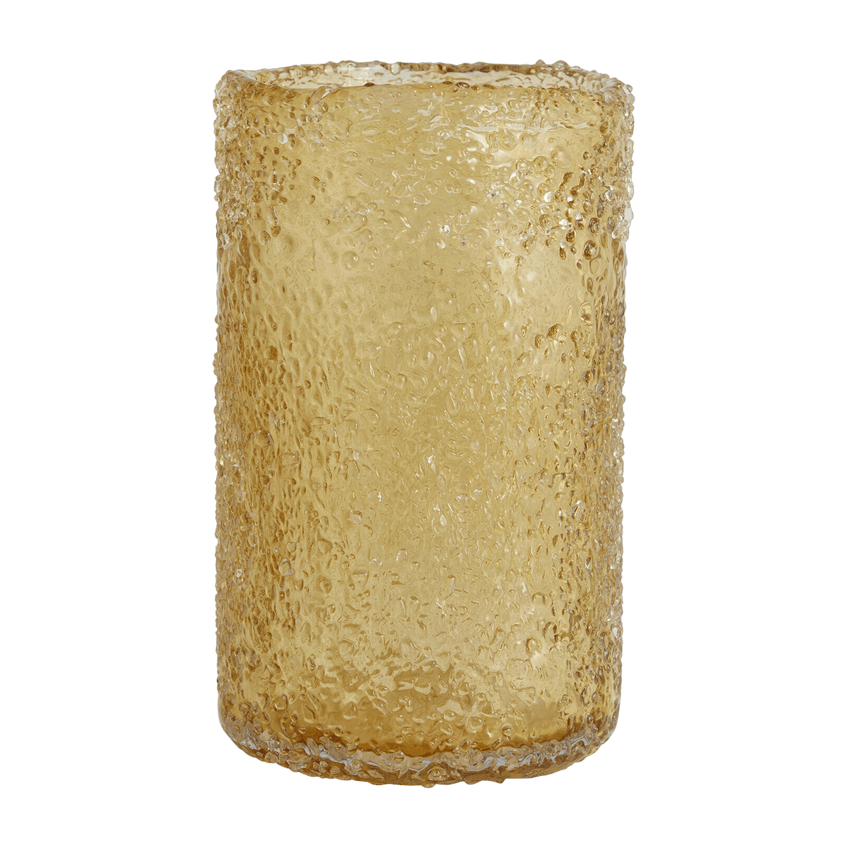 Vase en verre ambré 25 cm Clyde - Nordal - The Cool Republic