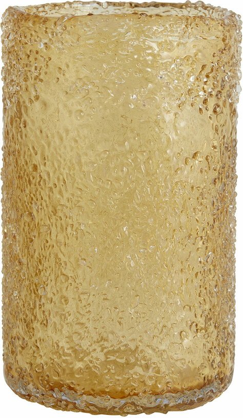 Vase en verre ambré 25 cm Clyde - Nordal - The Cool Republic