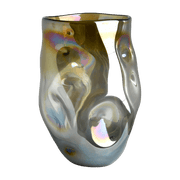 Vase en verre ambre 30 cm Collision - Pols Potten - The Cool Republic