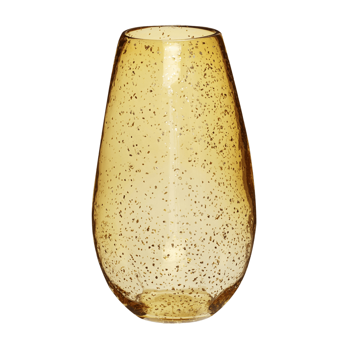 Vase en verre ambre Glow - Hübsch - The Cool Republic