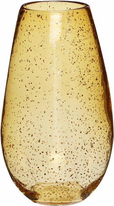 Vase en verre ambre Glow - Hübsch - The Cool Republic