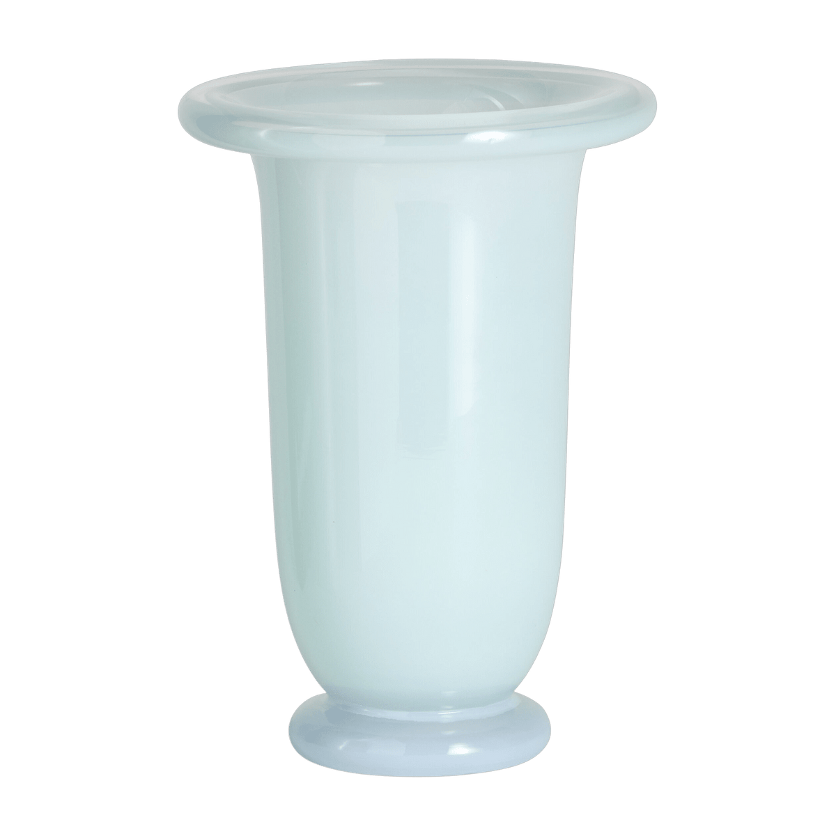 Vase en verre bleu clair 14x21cm Empire - Hay - The Cool Republic