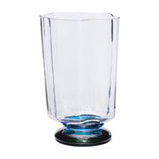 Vase en verre bleu et vert 28cm Verre - Hübsch