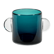 Vase en verre bleu foncé Wind & Fire - Serax - The Cool Republic