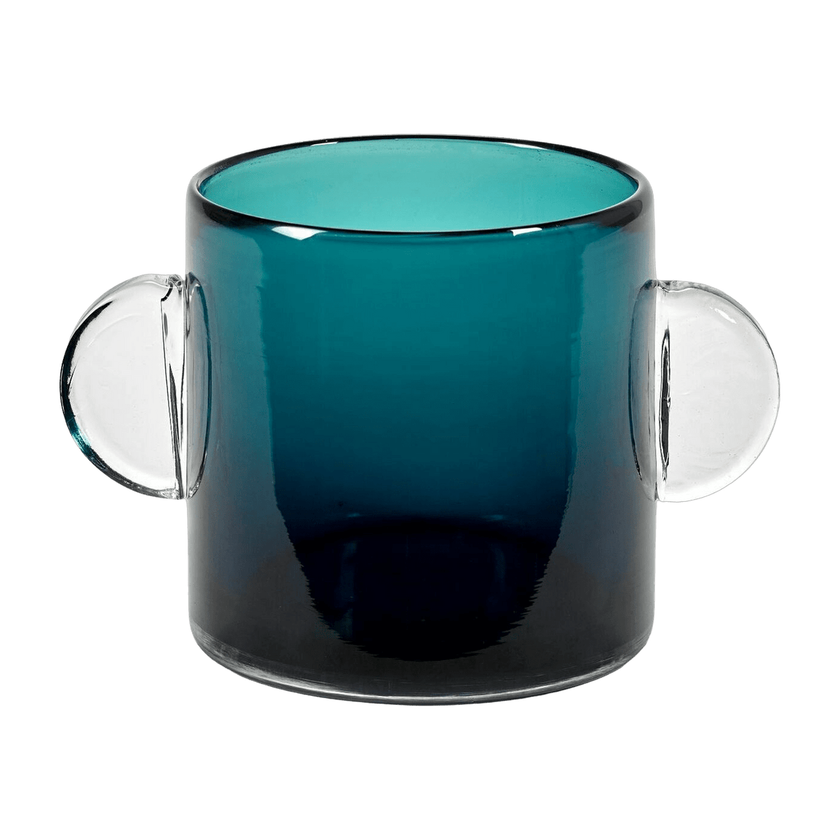 Vase en verre bleu foncé Wind & Fire - Serax - The Cool Republic