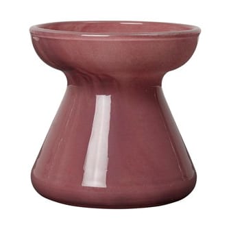 Vase en verre bordeaux 10x10cm Solai - Broste Copenhagen