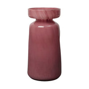 Vase en verre bordeaux 10x19,5cm Solai - Broste Copenhagen