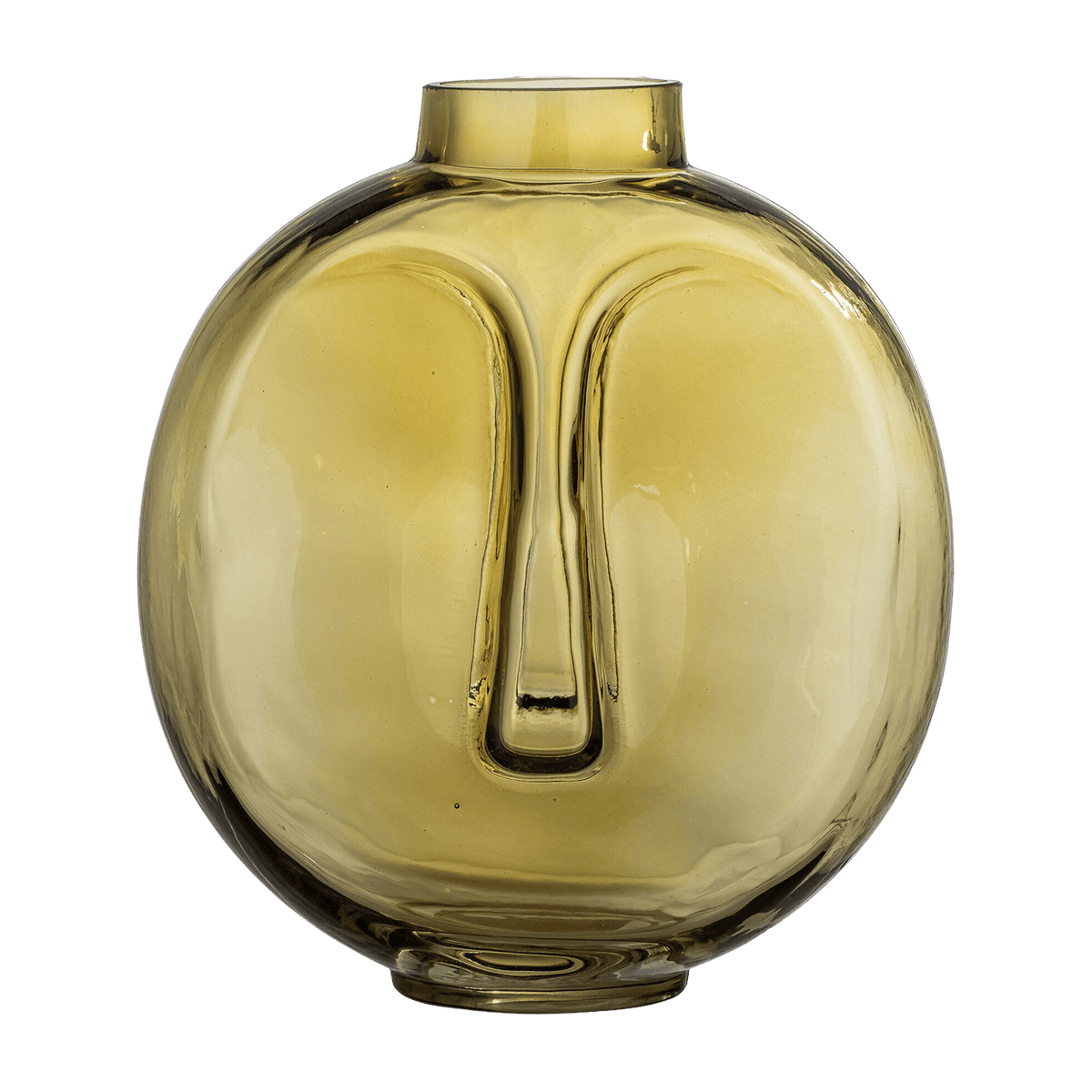 Vase en verre brun Daisi - Bloomingville - The Cool Republic