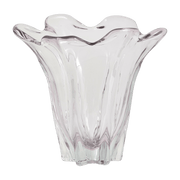 Vase en verre de couleur violet clair Flotta - Nordal - The Cool Republic