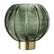 Vase en verre et laiton - Bloomingville - The Cool Republic