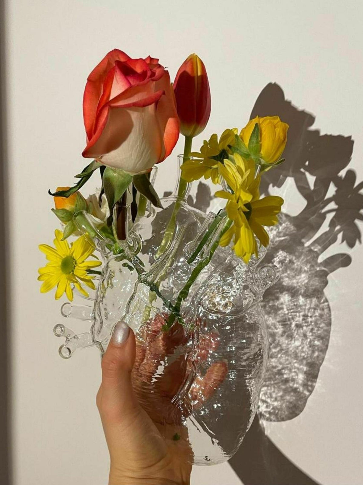 Vase en verre Love in Bloom - Seletti - The Cool Republic