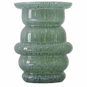Vase en verre moucheté vert Dôme - Cosin Paris - The Cool Republic