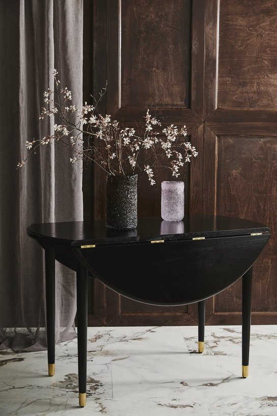 Vase en verre rose 19,5 cm Clyde - Nordal - The Cool Republic