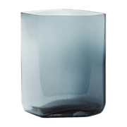 Vase en verre soufflé bleu 22x22x33cm Silex L - Serax - The Cool Republic