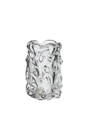 Vase en verre transparent 12 x 12,5 x 18 cm Virelle - Ferm Living - The Cool Republic