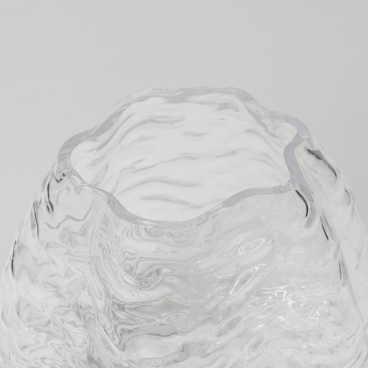 Vase en verre transparent 13x18x41cm Milla - Broste Copenhagen — vue 3