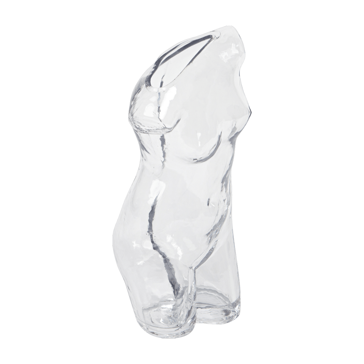 Vase en verre transparent Body Glass - DOIY - The Cool Republic