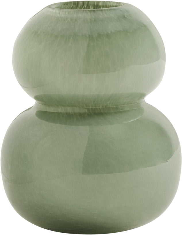 Vase en verre vert 10 x 12,5 cm Lasi - OYOY - The Cool Republic