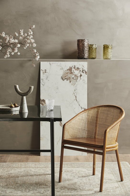 Vase en verre vert 19,5 cm Clyde - Nordal - The Cool Republic