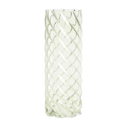 Vase en verre vert 33 cm Marshmallow - &Klevering - The Cool Republic