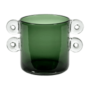 Vase en verre vert foncé Wind & Fire - Serax - The Cool Republic
