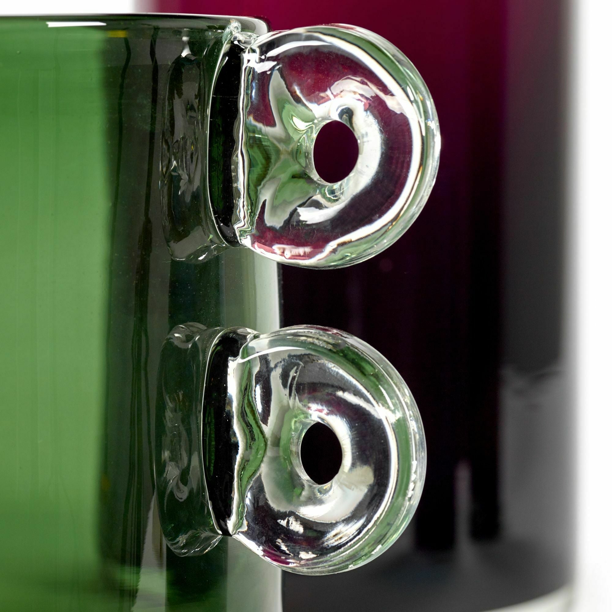 Vase en verre violet Wind & Fire - Serax - The Cool Republic
